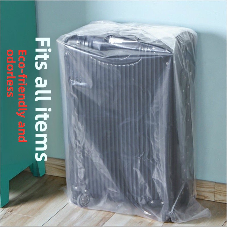 Luggage Protective Cover Transparent - Bagaj için Ekstra Kalın Koruyucu Kılıf,