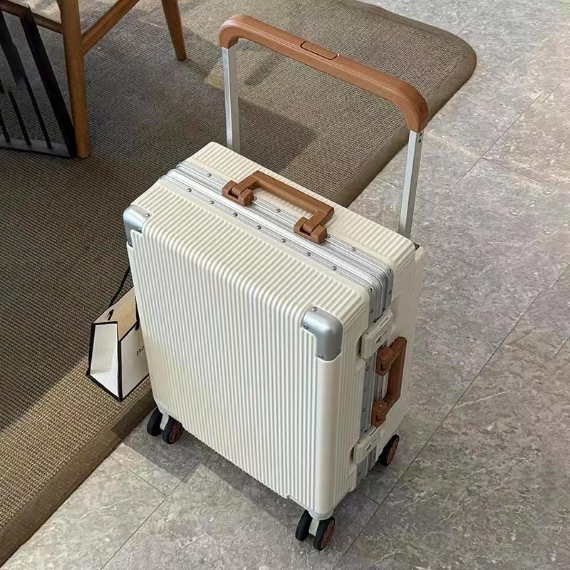 Aluminum Frame Carry On Luggage - Yeni Geniş Trolley Valiz Büyük Kapasiteli