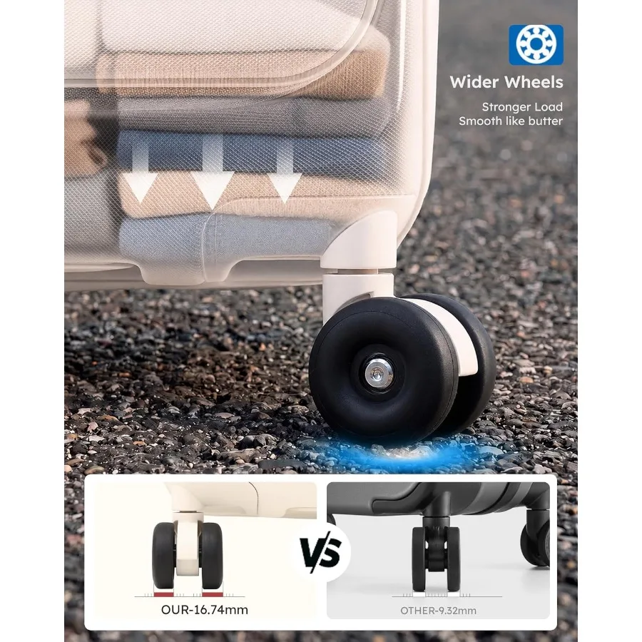 Üstten Açılabilen Genişletileb - Expandable Hard Shell Luggage Set incelemesi ve fiyatı
