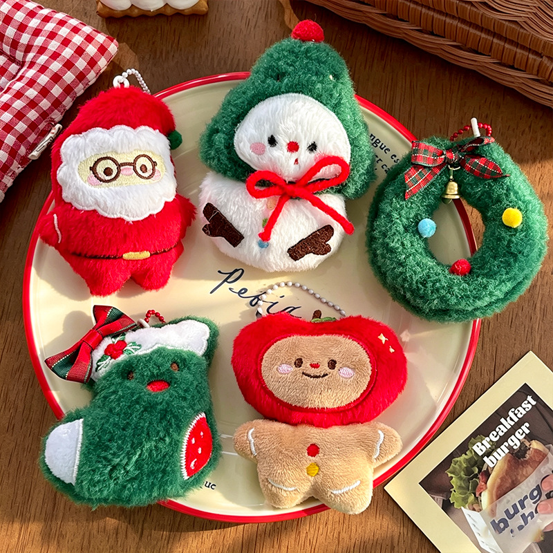 9 adet/set Noel temalı peluş a - Backpacks incelemesi ve fiyatı