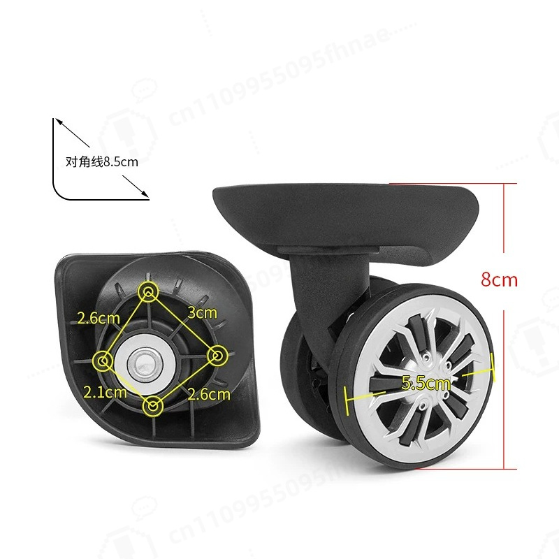Diplomat HLA-857 Yedek Döner T - Silent Replacement Luggage Wheels incelemesi ve fiyatı