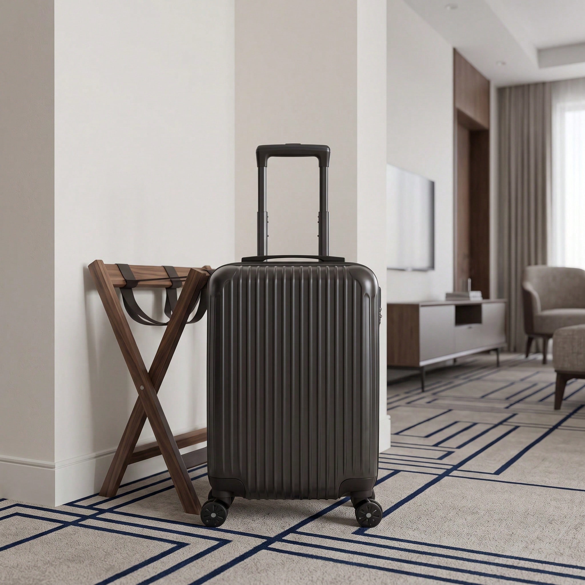 20 İnç ABS Sert Kabuklu El Bag - Cabin Size Lightweight Travel Trolley incelemesi ve fiyatı