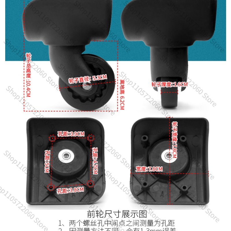 BW042 için #   Diplomat Valizi - Silent Replacement Luggage Wheels incelemesi ve fiyatı