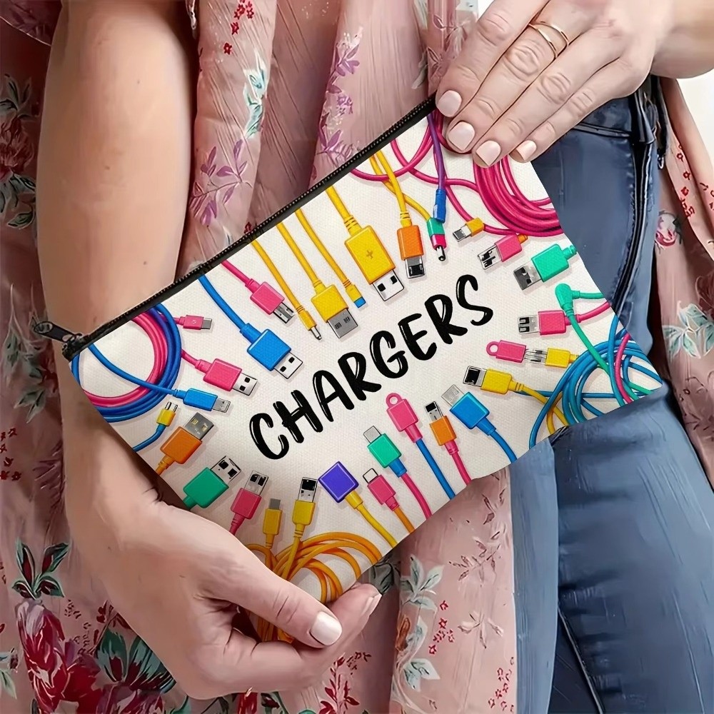 Yeni Kanvas Şarj Cihazı Saklam - Cosmetic Bags incelemesi ve fiyatı